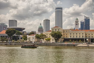 Singapur harika şehir manzaraları