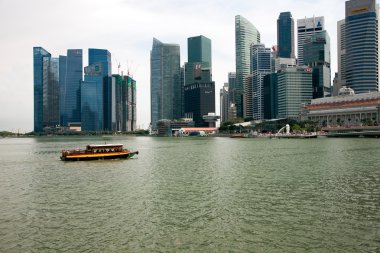 Singapur harika şehir manzaraları