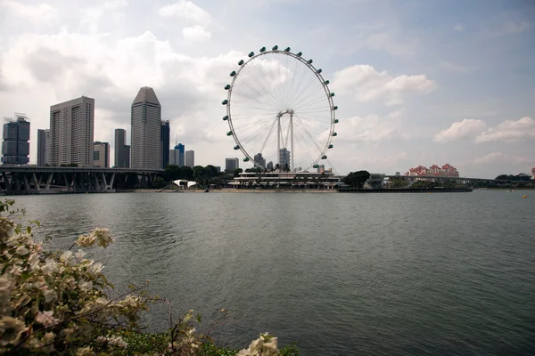 Incredibile vista sulla città da Singapore — Foto Stock