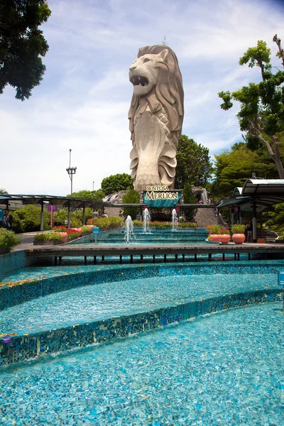 Sentosa Island, Singapur Merlin görünümlerini