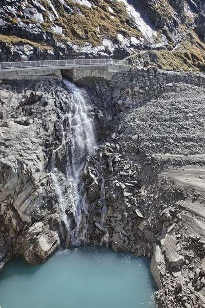 Vodopádu poblíž Kaprun - Zell am See, Rakousko — Stock fotografie