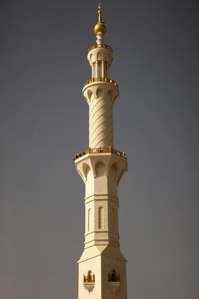 Lacage détaillé d'un minaret — Photo