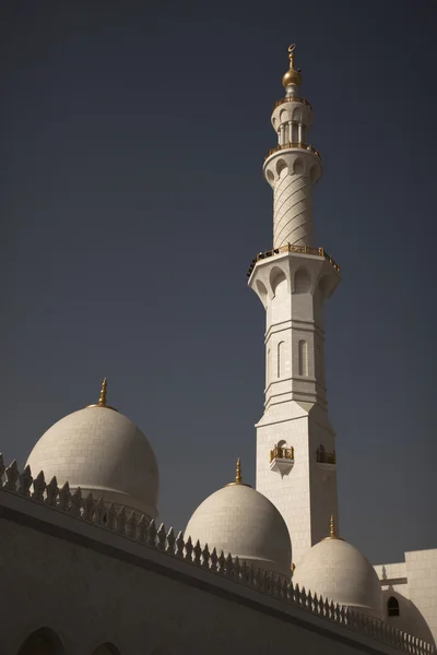 Заїда мечеті Абу-Дабі, Об'єднані Арабські Емірати — стокове фото