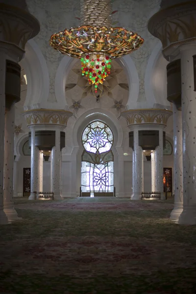 Mezquita Zayed, Abu Dhabi, Emiratos Árabes Unidos — Foto de Stock