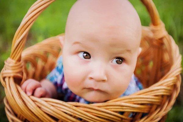 sepet - küçük çocuk yakın çekim