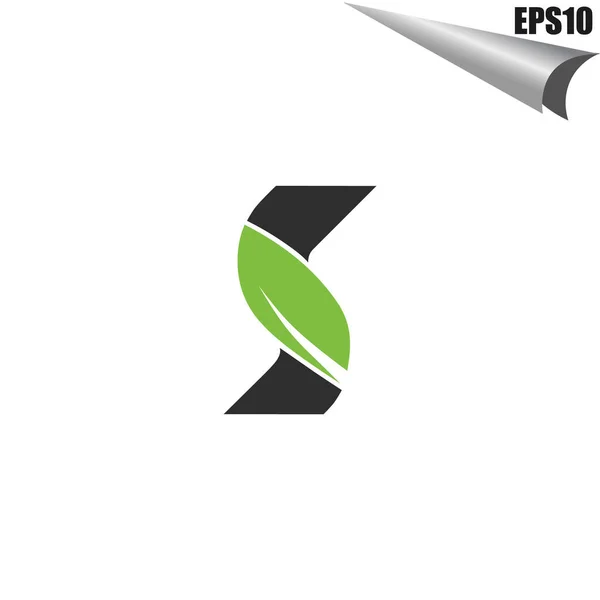 Počáteční Šablona Návrhu Monogramu Loga Jednoduché Elegantní Tvarové Moderní Logo — Stockový vektor