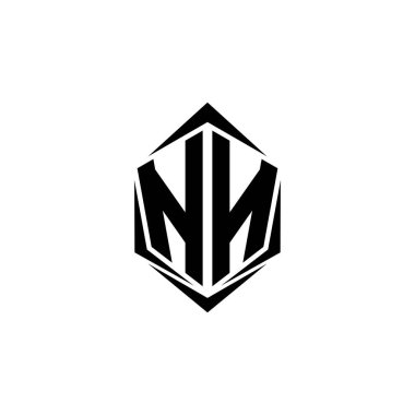 İlk NN logo tasarımı Kalkan stili, Logo ticari markalaşması.