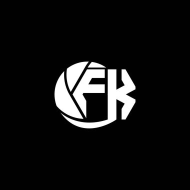 İlk FK logo tasarımı Geometrik ve Çember biçimi, Logo ticari markalaşması.
