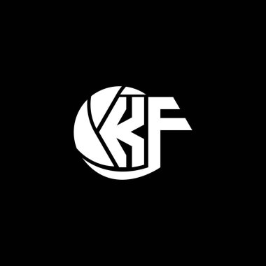 İlk KF logo tasarımı Geometrik ve Çember biçimi, Logo ticari markalaşması.