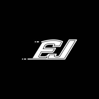 İlk EJ logo tasarımı Shape biçimi, logo ticari markalaşması.