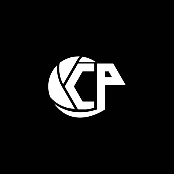 Αρχικός Σχεδιασμός Λογότυπου Geometric Circle Style Εμπορικό Σήμα Logo — Διανυσματικό Αρχείο