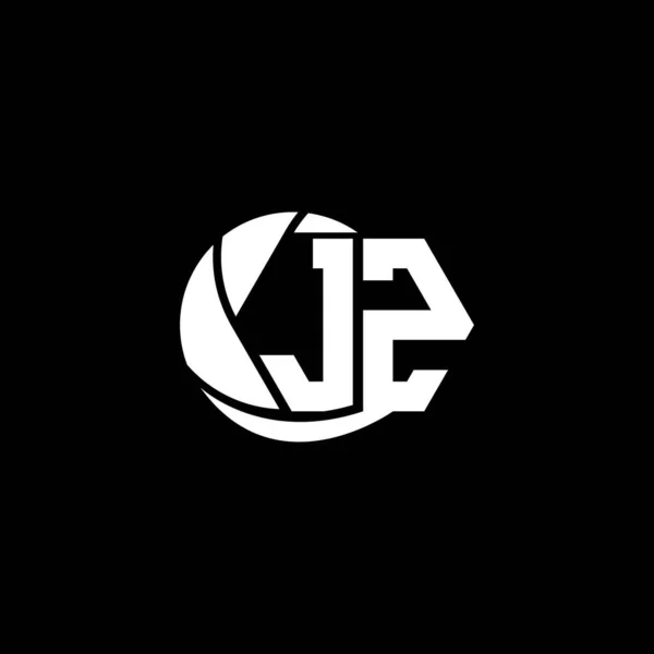 Logo Tasarımı Geometrik Çember Biçimi Logo Markalaşması — Stok Vektör