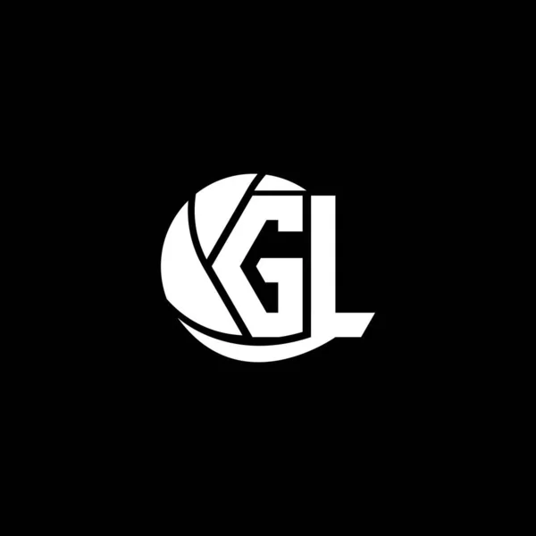 Ursprüngliche Logo Design Geometrische Und Kreis Stil Logo Business Branding — Stockvektor