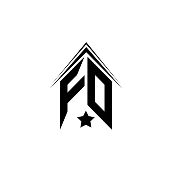 Первоначальный Дизайн Логотипа Формой Стиля Логотип Бизнес Брендинг — стоковый вектор