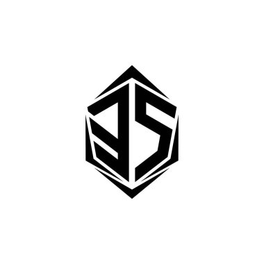 İlk ES logo tasarımı Kalkan stili, Logo ticari markalaşması.