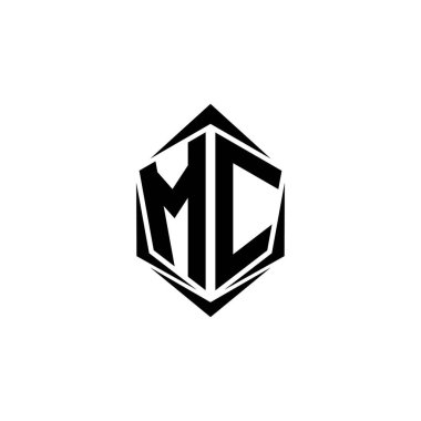 İlk MC logo tasarımı Shield stili, Logo ticari markalaşması.