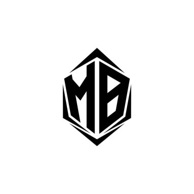 İlk MB logo tasarımı Shield stili, logo ticari markalaşması.