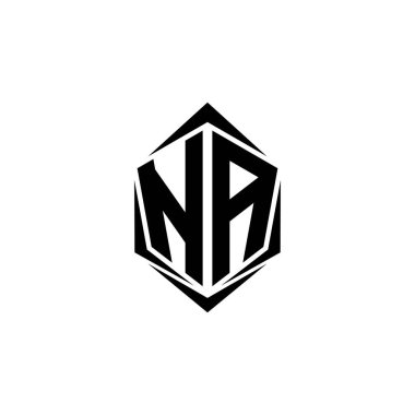 İlk NA logo tasarımı Kalkan stili, Logo ticari markalaşması.