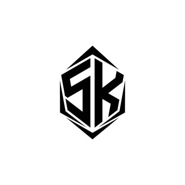 İlk SK logo tasarımı Kalkan stili, Logo ticari markalaşması.