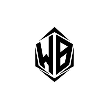 İlk WB logo tasarımı Kalkan stili, Logo ticari markalaşması.