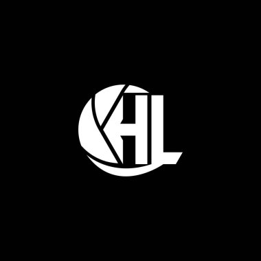 İlk HL logo tasarımı Geometrik ve Çember biçimi, Logo iş markalaşması.
