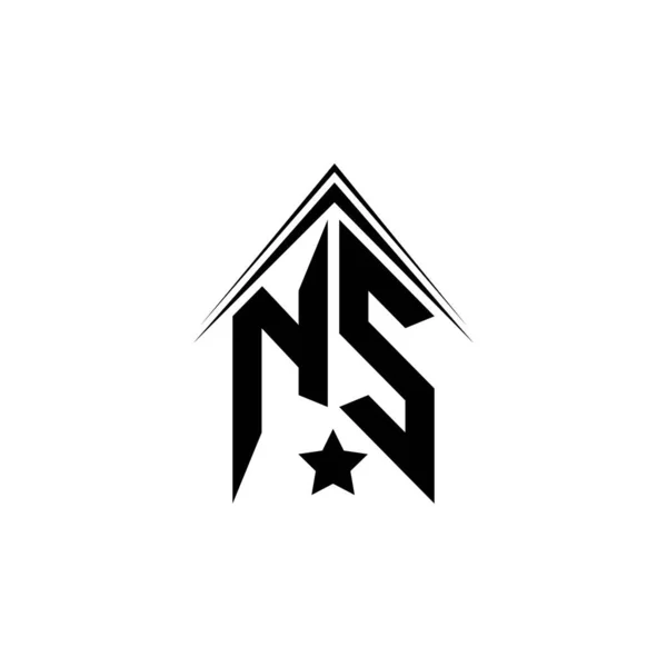 Первоначальный Дизайн Логотипа Стилем Формы Логотип Бизнес Брендинг — стоковый вектор