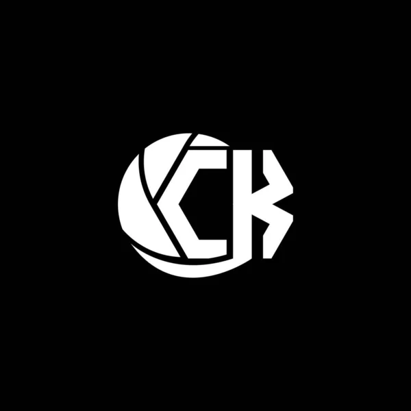 Ursprunglig Logotyp Design Geometrisk Och Circle Stil Logo Business Branding — Stock vektor