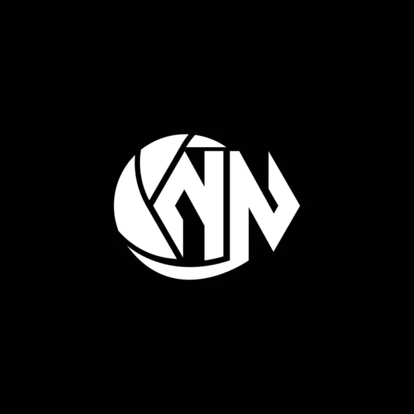 Początkowy Projekt Logo Geometria Styl Circle Logo Business Branding — Wektor stockowy