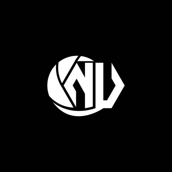 Początkowy Projekt Logo Geometryczne Circle Stylu Logo Business Branding — Wektor stockowy