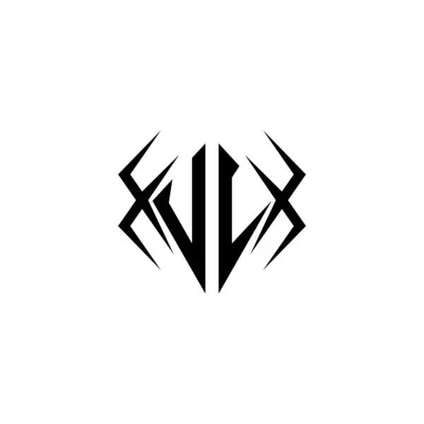 Initial Logo Design Cool Style Logo Business Branding — Wektor stockowy