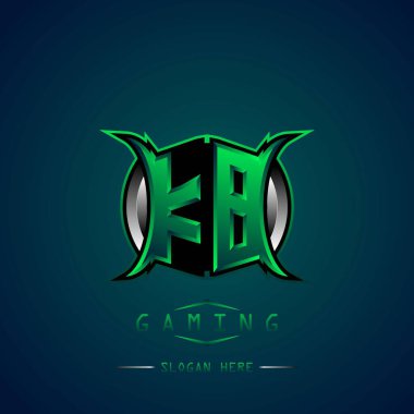 KB İlk Logo Tasarımı Cool style, oyun için logo, esport, ilk oyun, topluluk veya iş.