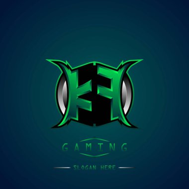 KF İlk Logo Tasarımı Cool style, Logo for game, esport, first game, community or business.