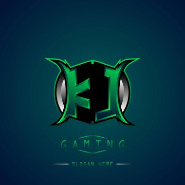 KL İlk Logo Tasarımı Cool style, Logo for game, esport, first game, community or business.