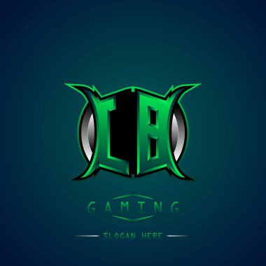 LB İlk Logo Tasarımı Cool style, Logo for game, esport, first game, community or business.