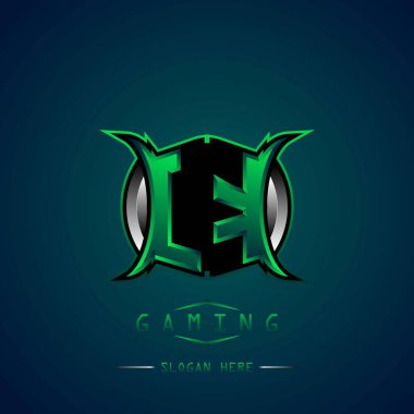 LK İlk Logo Tasarımı Cool style, Logo for game, esport, first game, community or business.