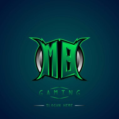 MB İlk Logo Tasarımı Cool style, Logo for game, esport, first game, community or business.