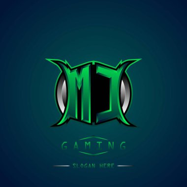 MC İlk Logo Tasarımı Cool style, Logo for game, esport, first game, community or business.