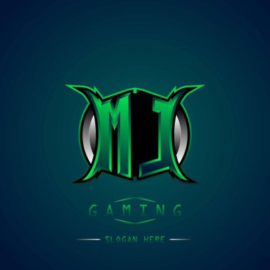 ML İlk Logo Tasarımı Cool style, Logo for game, esport, first game, community or business.