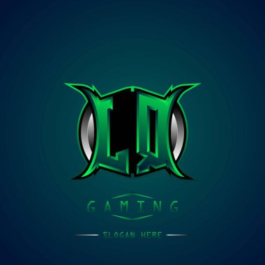 JQ İlk Logo Tasarımı Cool style, Logo for game, esport, first game, community or business.