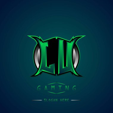 JU İlk Logo Tasarımı Cool style, Logo for game, esport, first game, community or business.