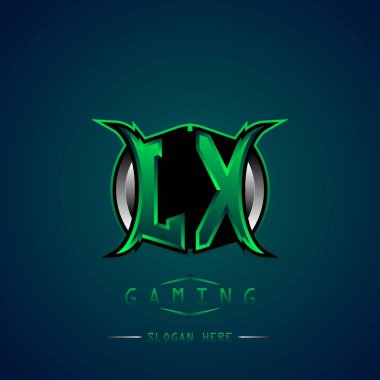 JX İlk Logo Tasarımı Cool style, Logo for game, esport, first game, community or business.