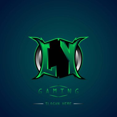 JY İlk Logo Tasarımı Cool style, Logo for game, esport, first game, community or business.