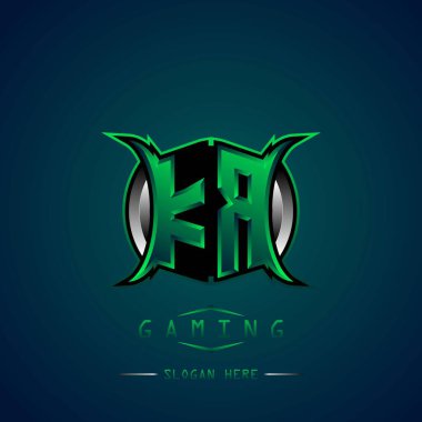 KR İlk Logo Tasarımı Cool style, Logo for game, esport, first game, community or business.