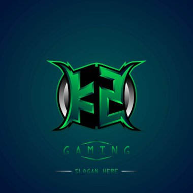 KZ İlk Logo Tasarımı Cool style, Logo for game, esport, first game, community or business.
