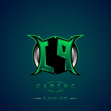 LP İlk Logo Tasarımı Cool style, Logo for game, esport, first game, community or business.