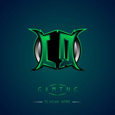 LQ İlk Logo Tasarımı Cool style, Logo for game, esport, first game, community or business.