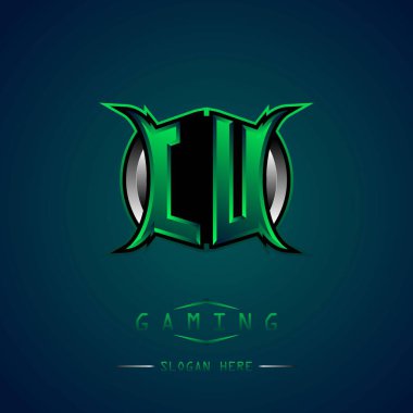 LU İlk Logo Tasarımı Cool style, Logo for game, esport, first game, community or business.