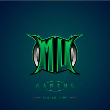 MU İlk Logo Tasarımı Cool style, Logo for game, esport, first game, community or business.