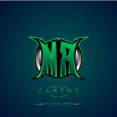 NR İlk Logo Tasarımı Cool style, Logo for game, esport, first game, community or business.