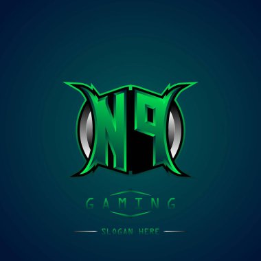 NP İlk Logo Tasarımı Cool style, Logo for game, esport, first game, community or business.
